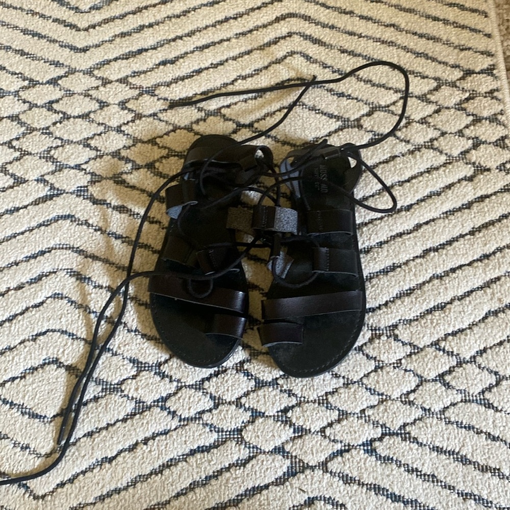 Mossimo Supply Co. Black Sandals